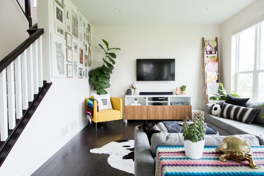 Image showcasing House Tour: A Photographer's High-Contrast Home | Apartment Therapy